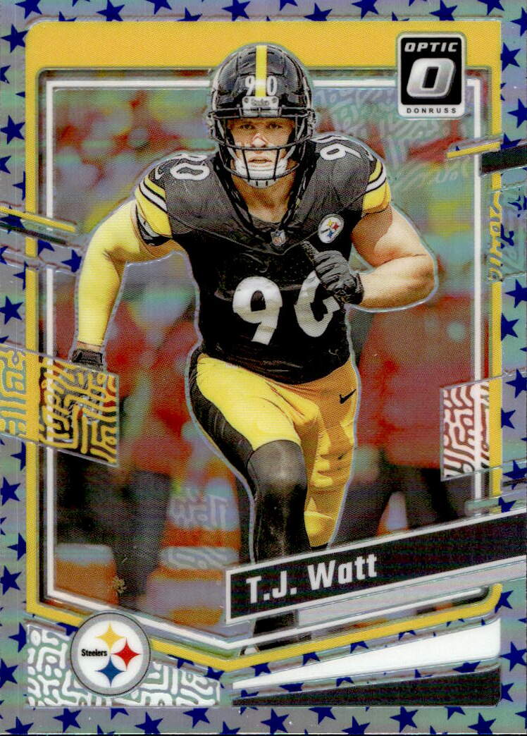 Stars Prizm T.J. WATT 2023 Panini Donruss Optic Football