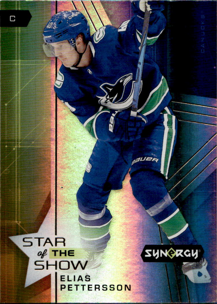 Star of the Show ELIAS PETTERSSON 21-22 UD Synergy