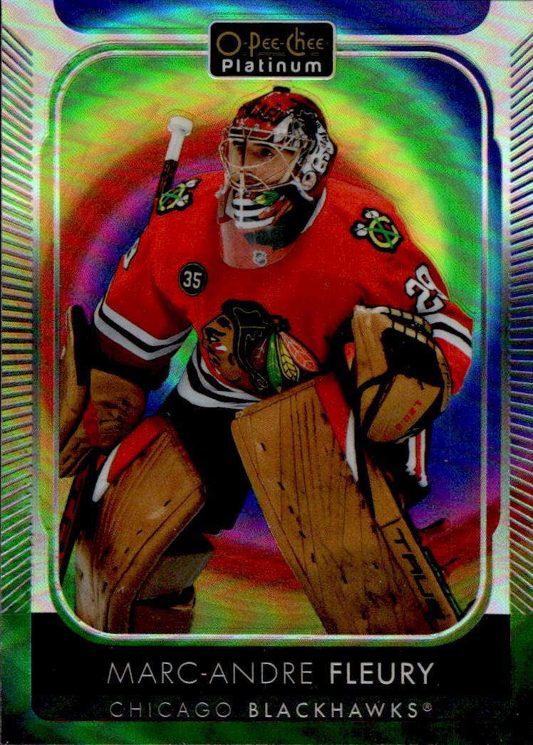 Rainbow Color Wheel MARC-ANDRE FLEURY 21-22 UD O-Pee-Chee OPC Platinum