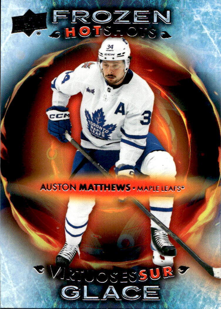 Frozen Hot Shots AUSTON MATTHEWS 24-25 UD Tim Hortons Collector's Series