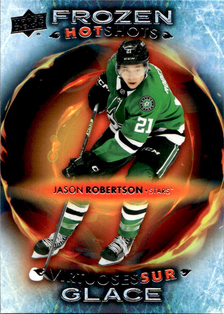 Frozen Hot Shots JASON ROBERTSON 24-25 UD Tim Hortons Collector's Series