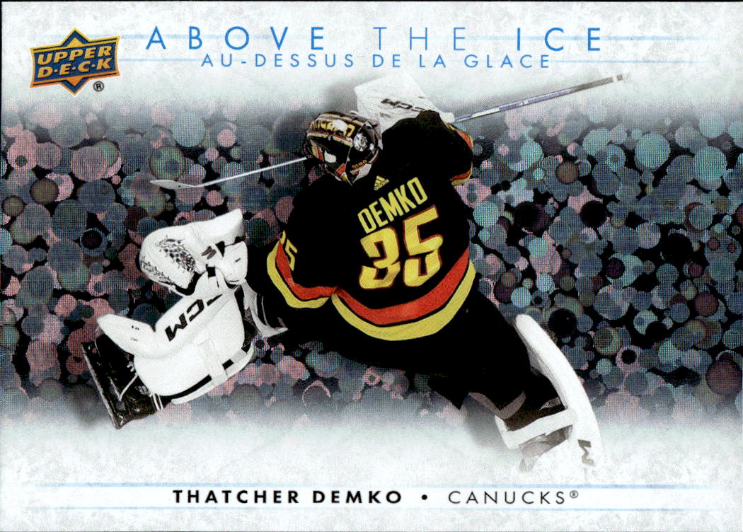 Above the Ice THATCHER DEMKO 24-25 UD Tim Hortons Collector's Series