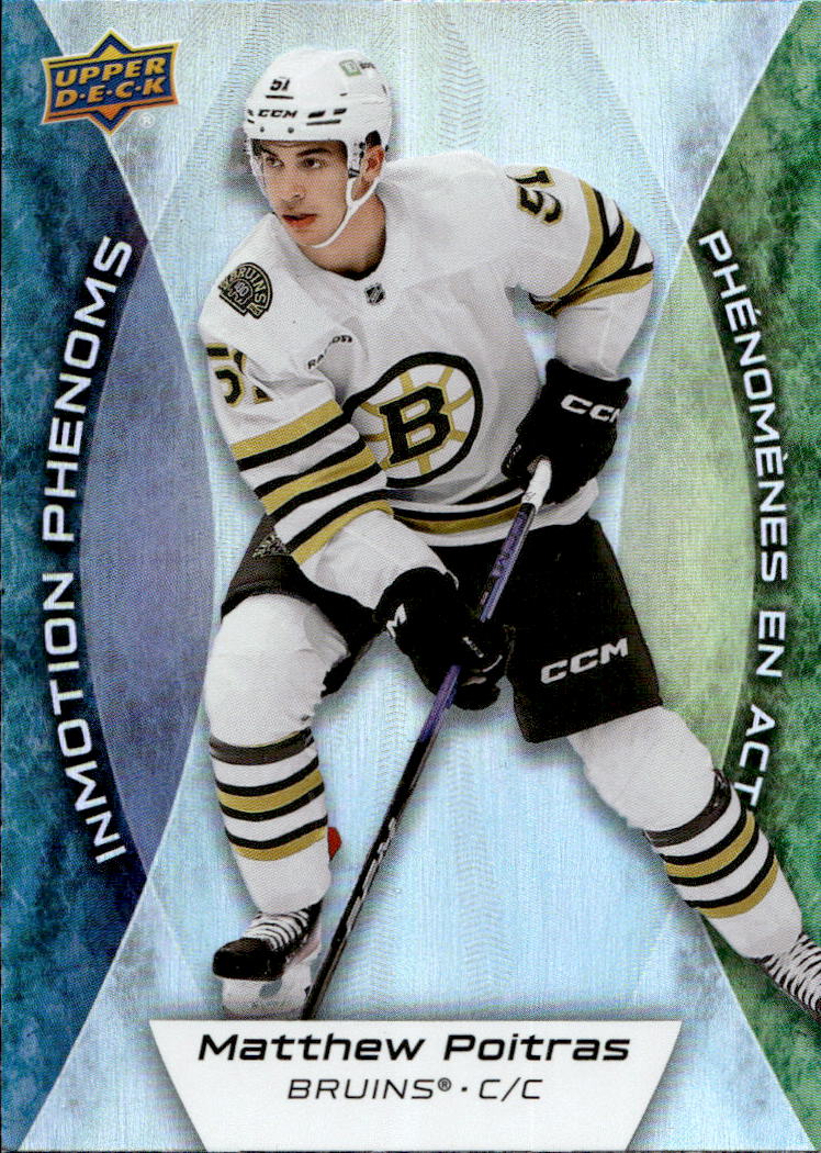 InMotion Phenoms MATTHEW POITRAS 24-25 UD Tim Hortons Collector's Series