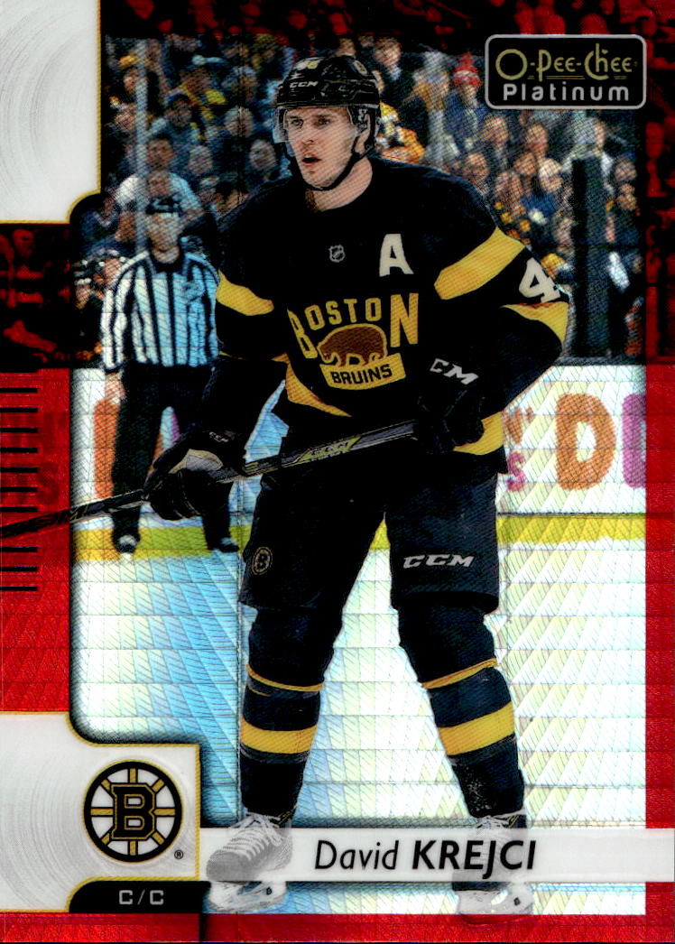 Red Prism DAVID KREJČÍ 17-18 UD O-Pee-Chee OPC Platinum /199