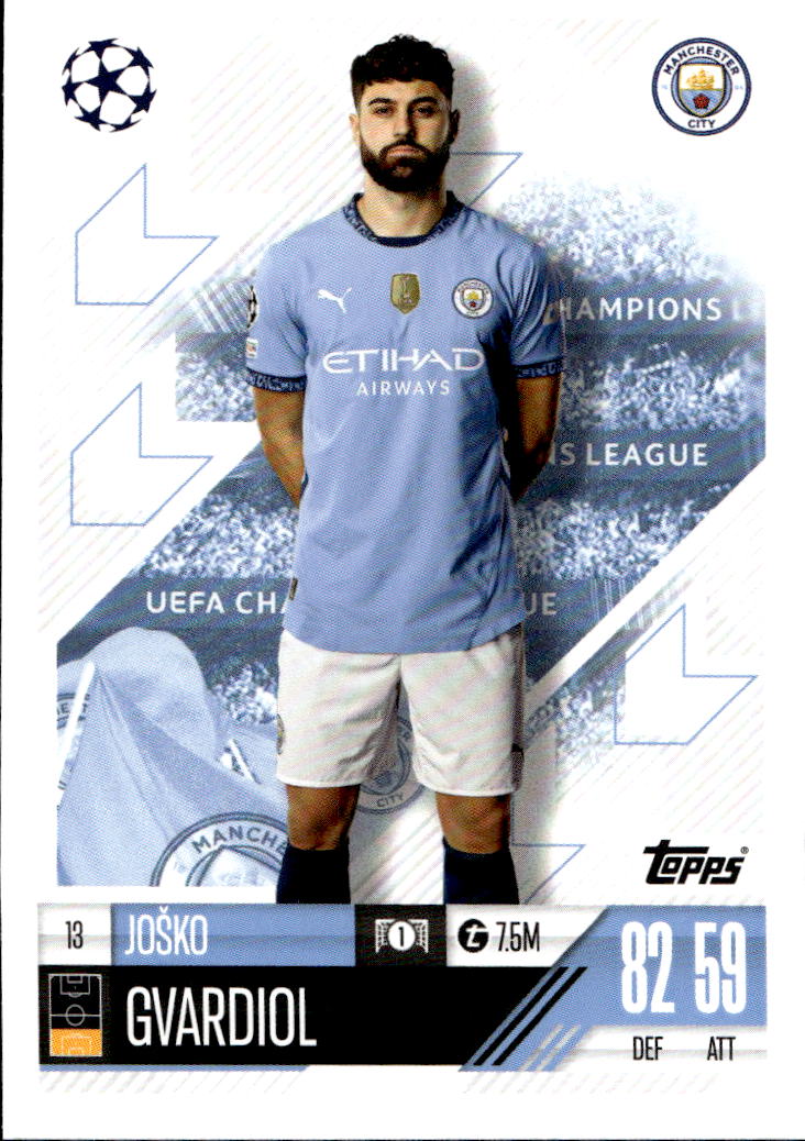 JOSKO GVARDIOL 24-25 Match Attax UCL