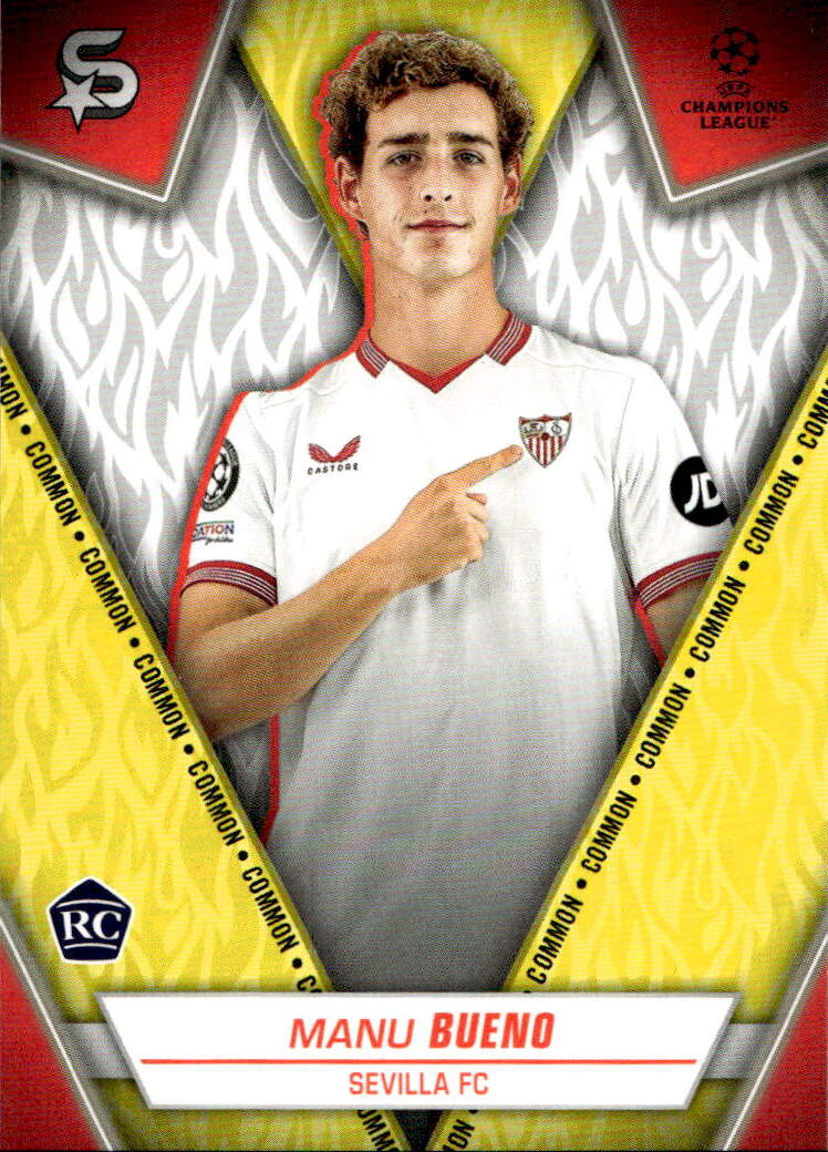 Rookie Common Yellow MANU BUENO 23-24 Topps UEFA Superstars
