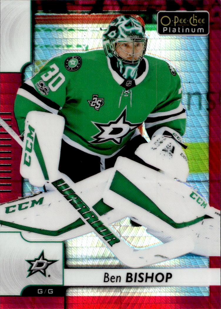 Red Prism BEN BISHOP 17-18 UD O-Pee-Chee OPC Platinum /199