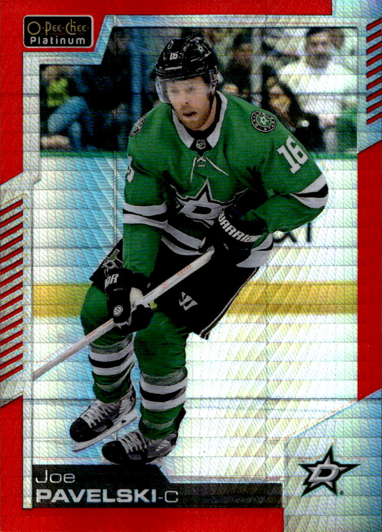 Red Prism JOE PAVELSKI 20-21 UD O-Pee-Chee OPC Platinum /199