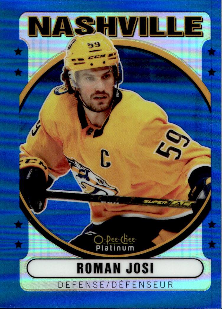 Blue Rainbow Retro ROMAN JOSI 21-22 UD O-Pee-Chee OPC Platinum /199