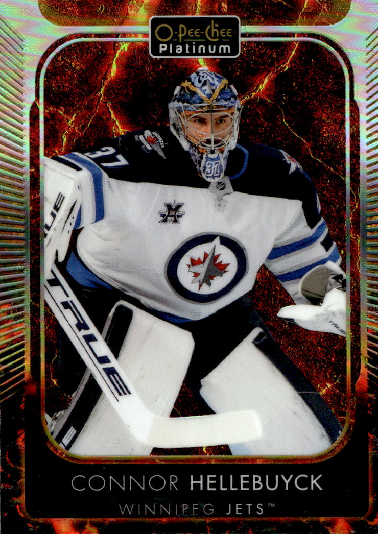 Hot Magma CONNOR HELLEBUYCK 21-22 UD O-Pee-Chee OPC Platinum /499