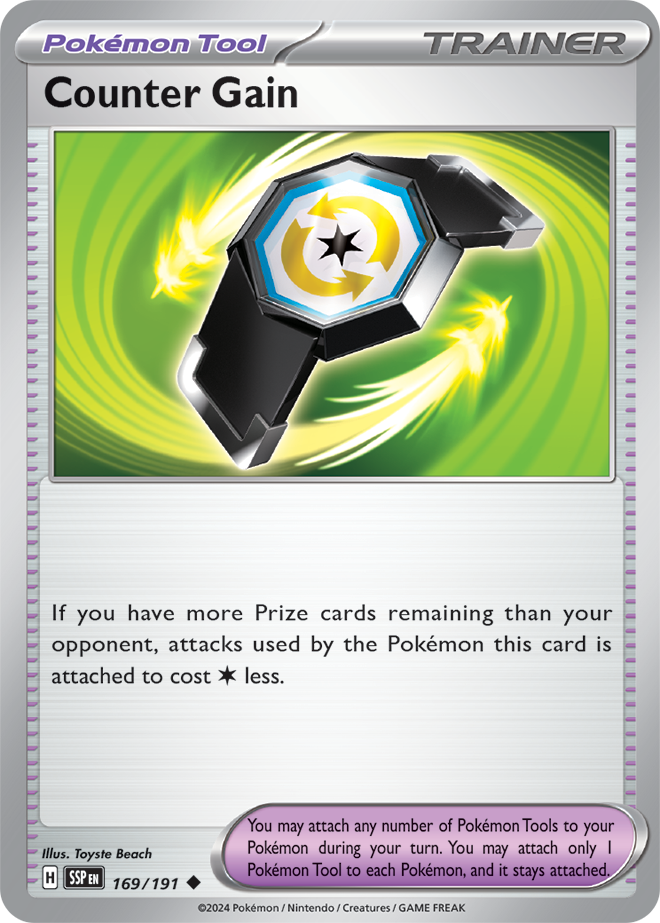 Pokemon Tool - COUNTER GAIN
