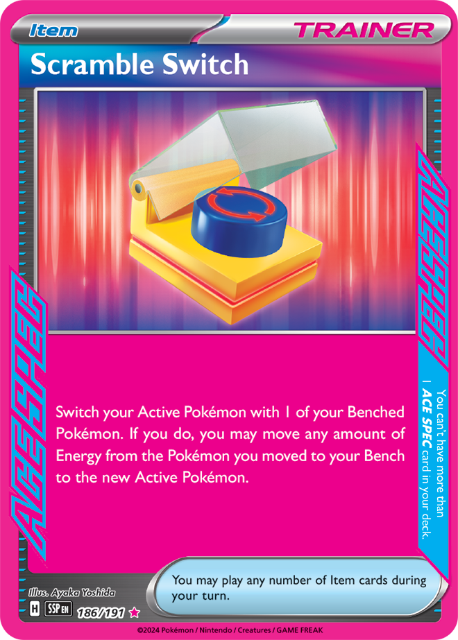 Ace Rare - Item - SCRAMBLE SWITCH