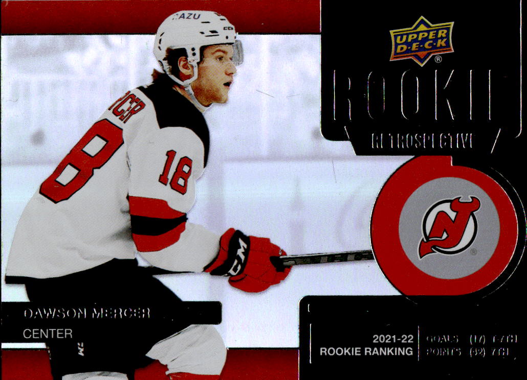 Rookie Retrospective DAWSON MERCER 22-23 UD Series 1