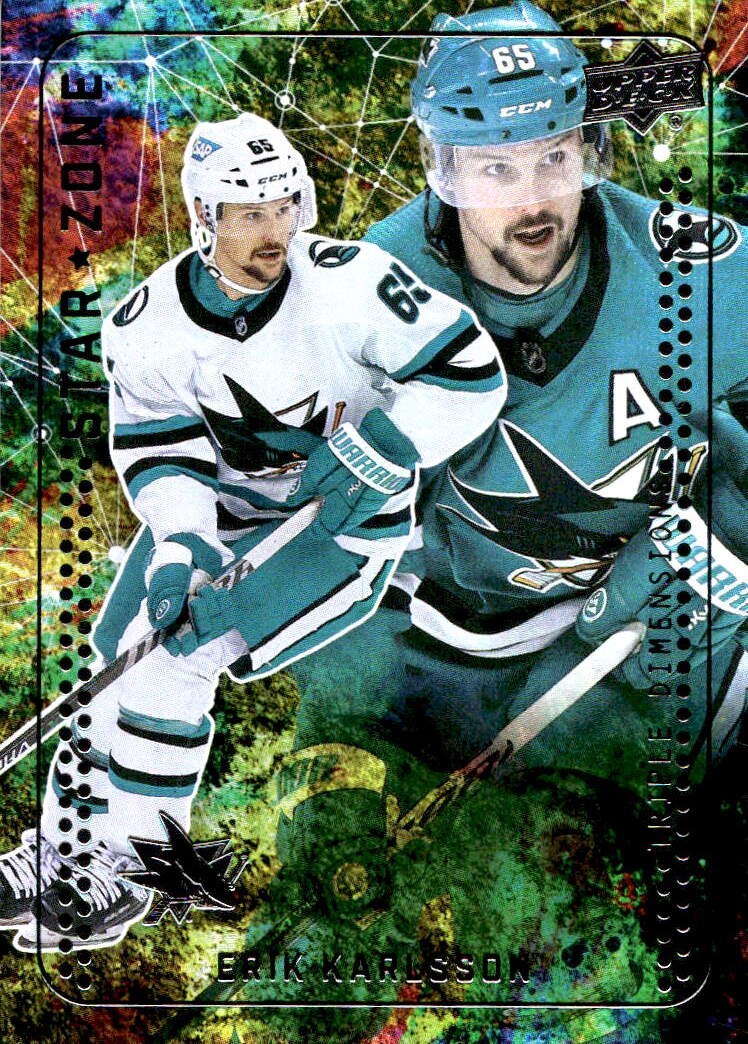 Star Zone ERIK KARLSSON 23-24 UD Series 1