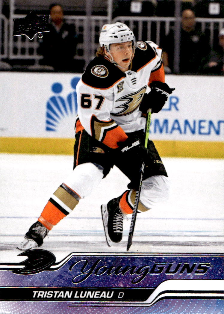 Rookie Young Guns TRISTAN LUNEAU 23-24 UD Series 2