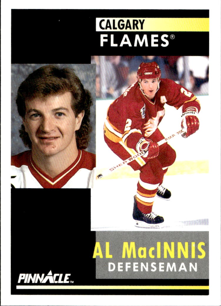 AL MACINNIS 91-92 Pinnacle