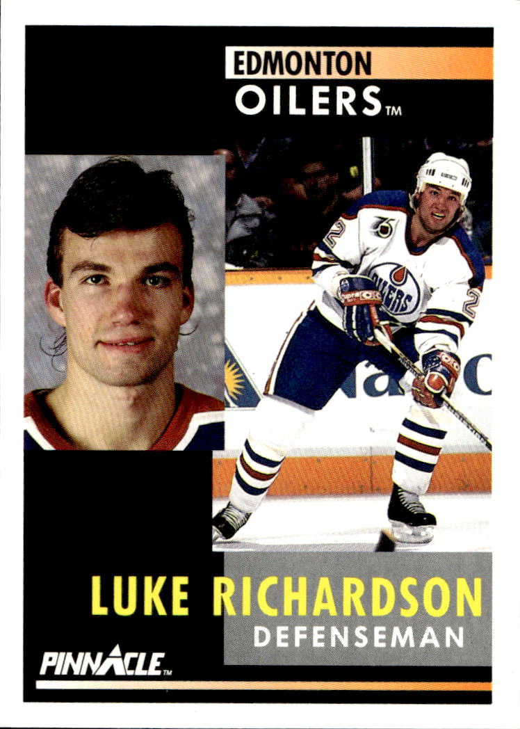 LUKE RICHARDSON 91-92 Pinnacle