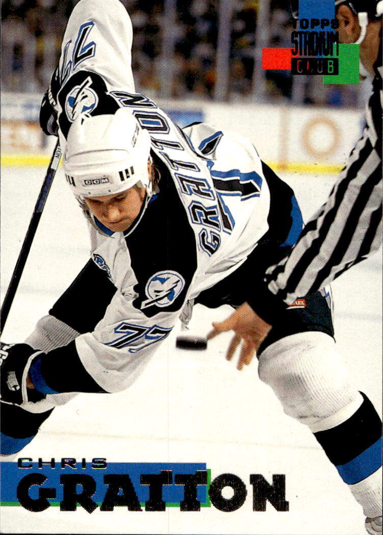 CHRIS GRATTON 94-95 Topps Stadium Club