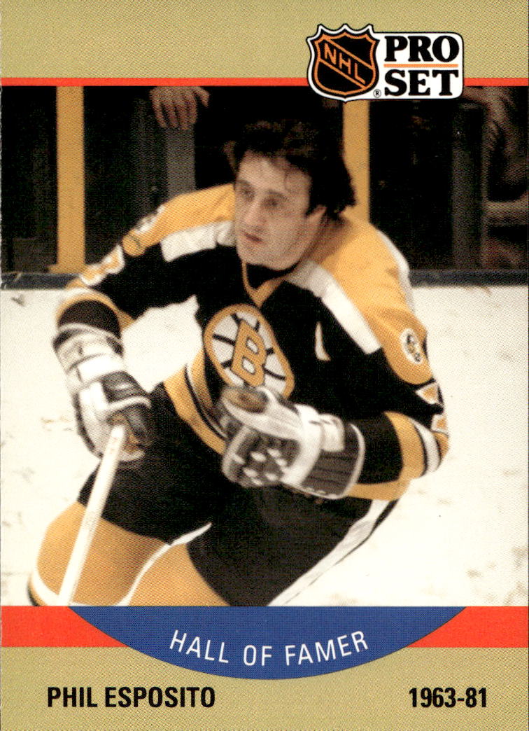 Hall of Famer PHIL ESPOSITO 90-91 Pro Set