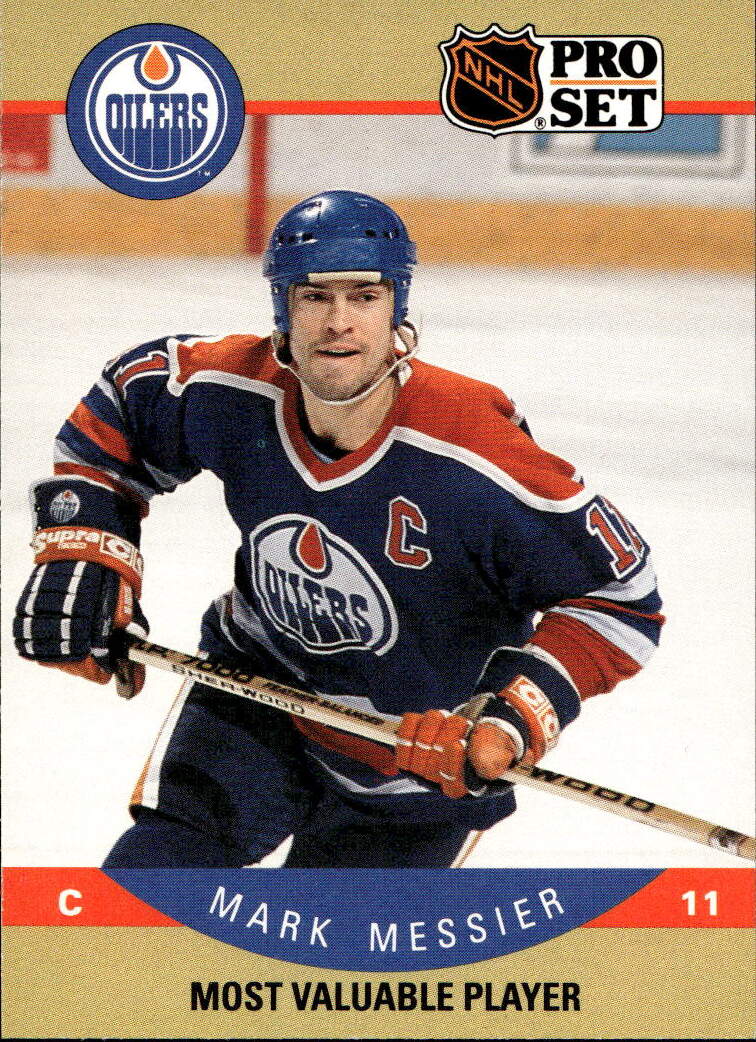 Most Valuable Player MARK MESSIER 90-91 Pro Set