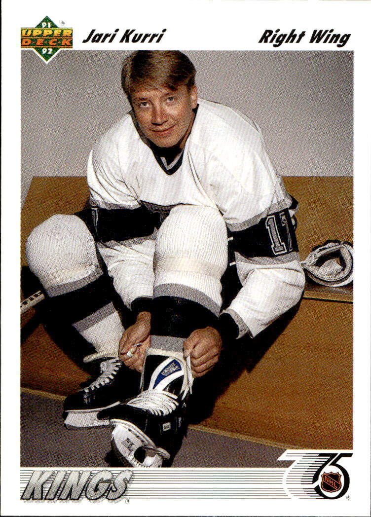 JARI KURRI 91-92 Upper Deck