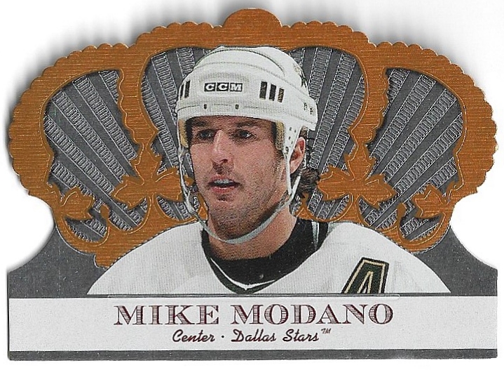MIKE MODANO 00-01 Pacific Crown Royale (trocha barvy zezadu)