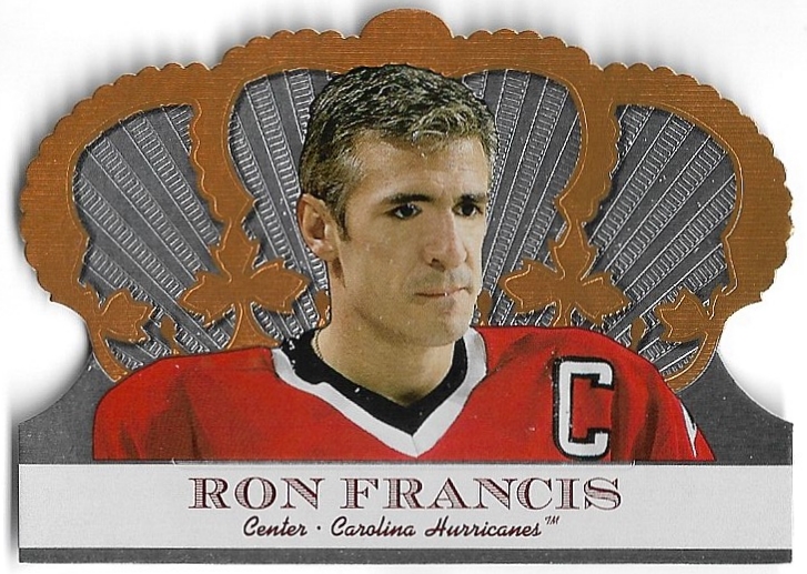 RON FRANCIS 00-01 Pacific Crown Royale (trocha barvy na kartě)