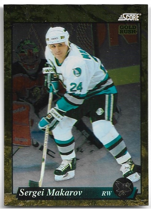Gold Rush SERGEI MAKAROV 93-94 Score Canadian