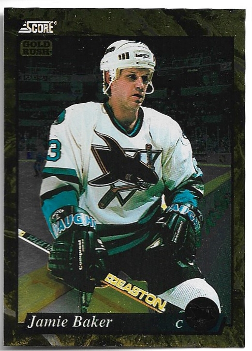 Gold Rush JAMIE BAKER 93-94 Score Canadian