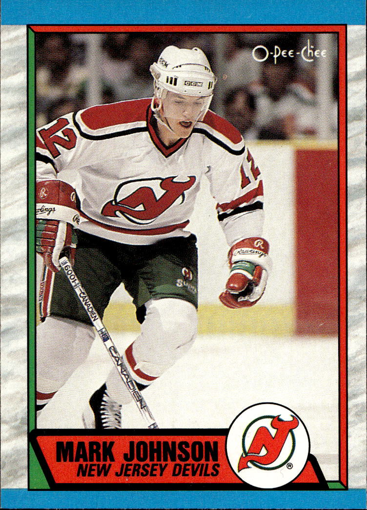 MARK JOHNSON 89-90 O-Pee-Chee