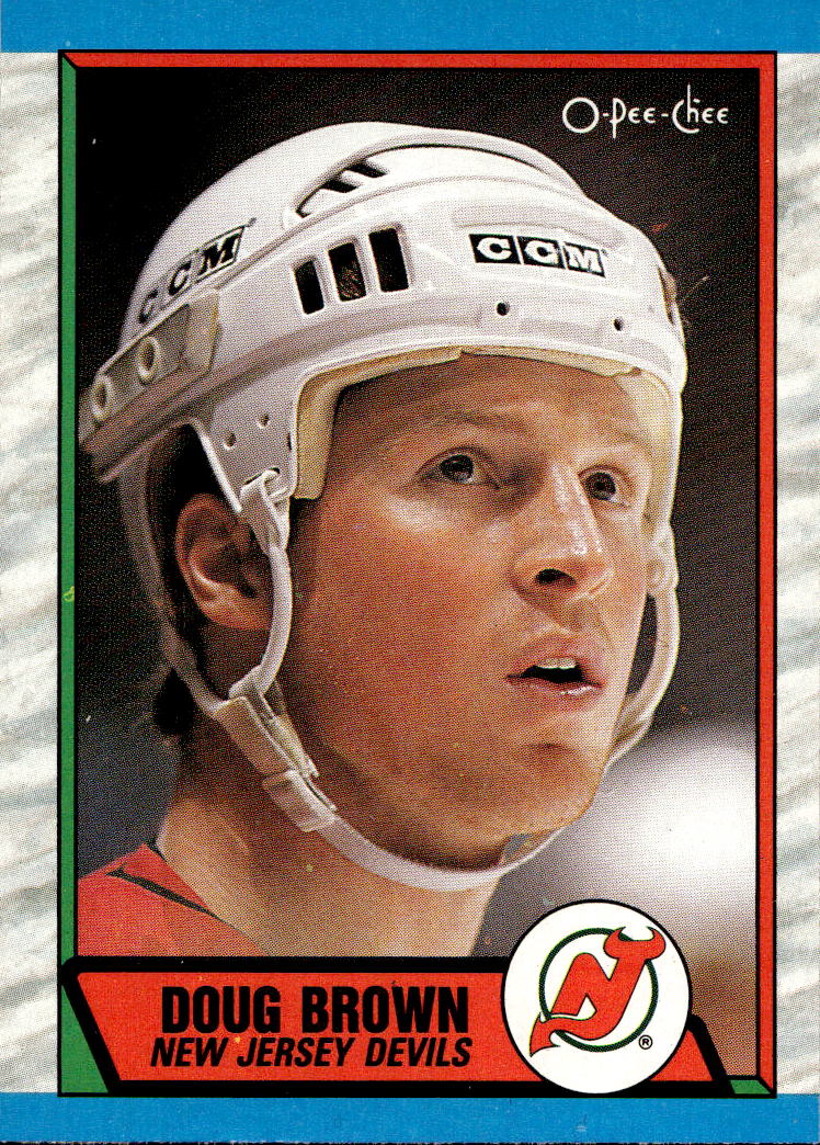 DOUG BROWN 89-90 O-Pee-Chee