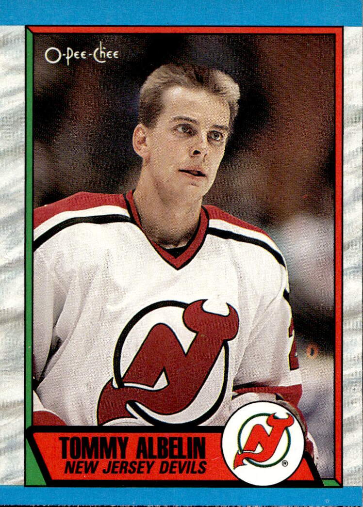 TOMMY ALBELIN 89-90 O-Pee-Chee
