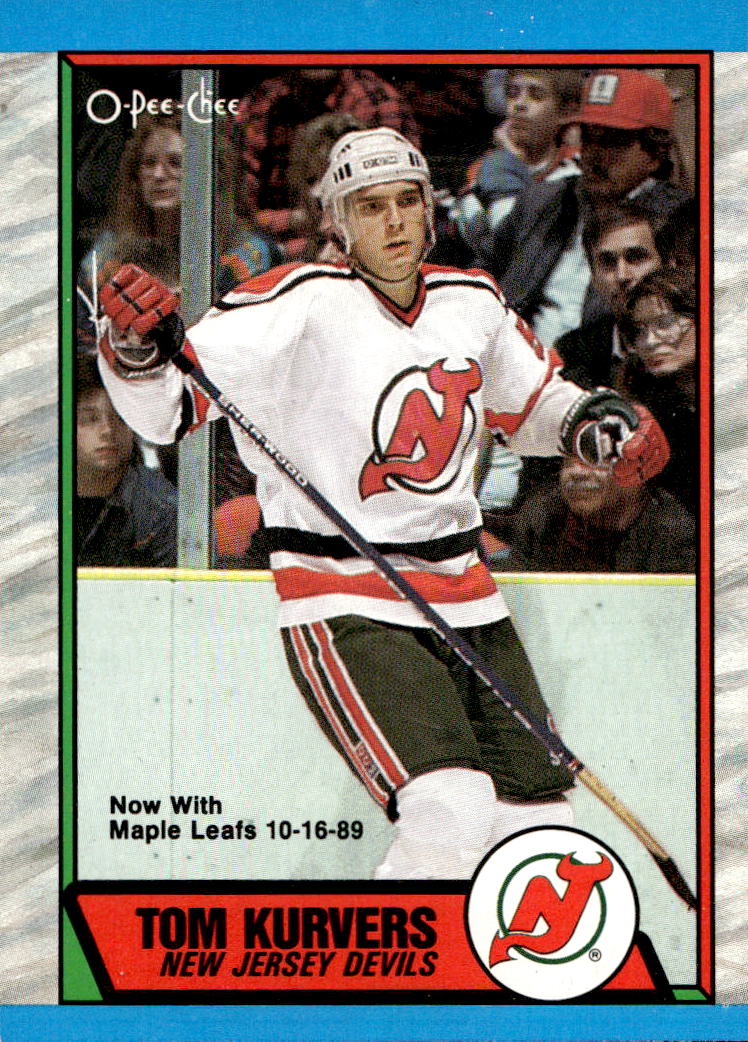 TOM KURVERS 89-90 O-Pee-Chee