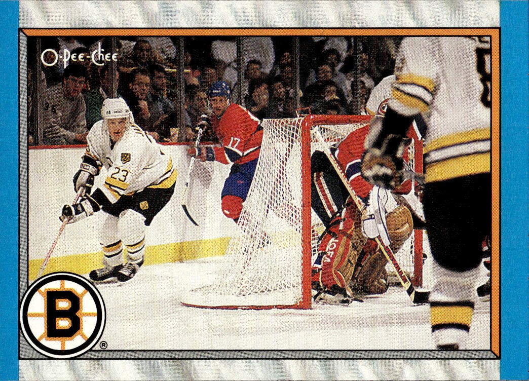 BOSTON BRUINS 89-90 O-Pee-Chee