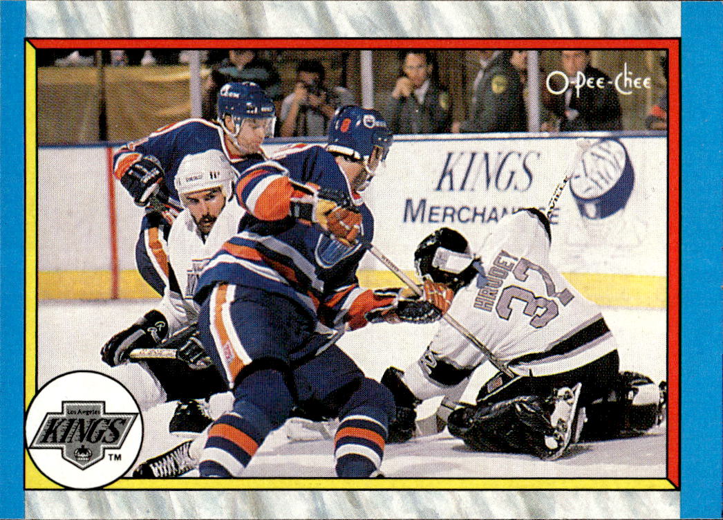 LOS ANGELES KINGS 89-90 O-Pee-Chee