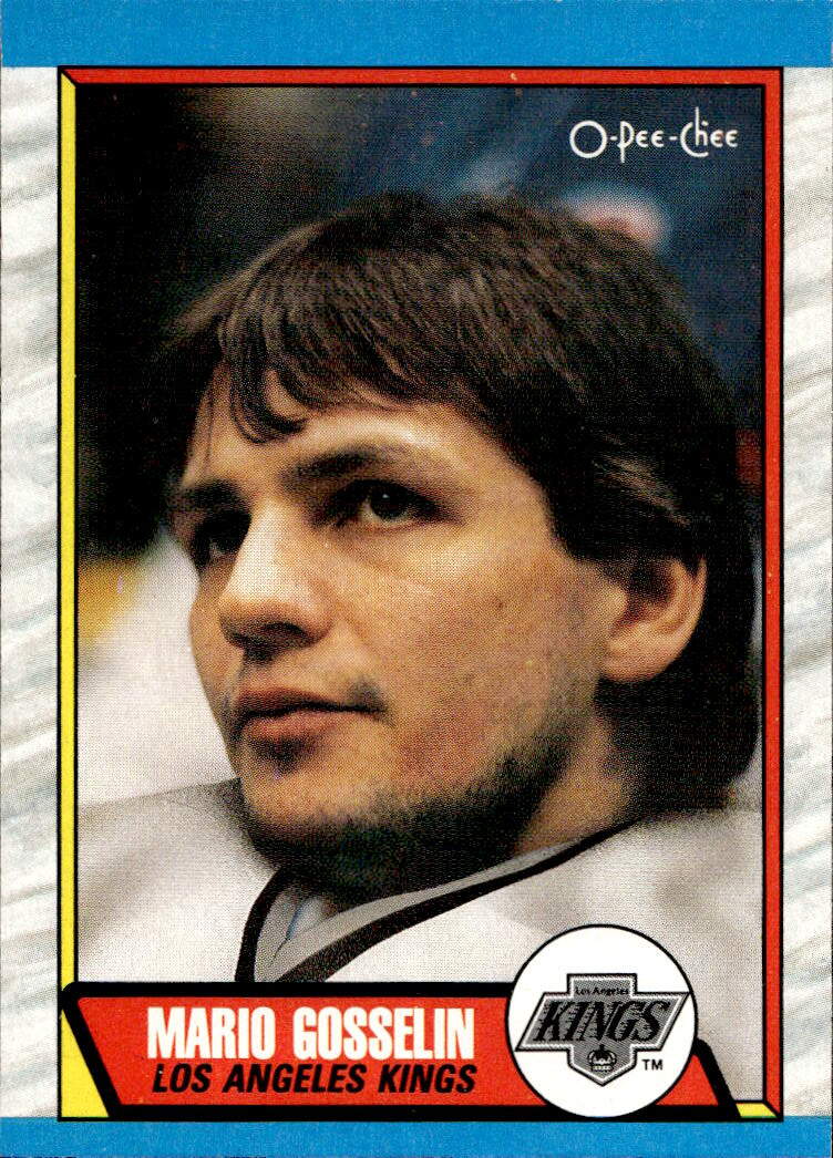 MARIO GOSSELIN 89-90 O-Pee-Chee