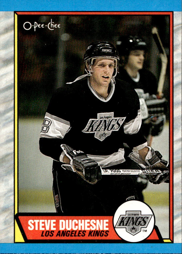 STEVE DUCHESNE 89-90 O-Pee-Chee