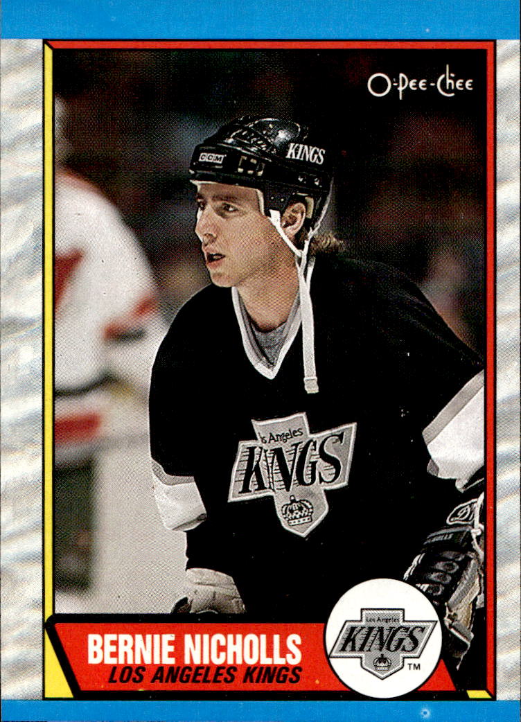 BERNIE NICHOLLS 89-90 O-Pee-Chee