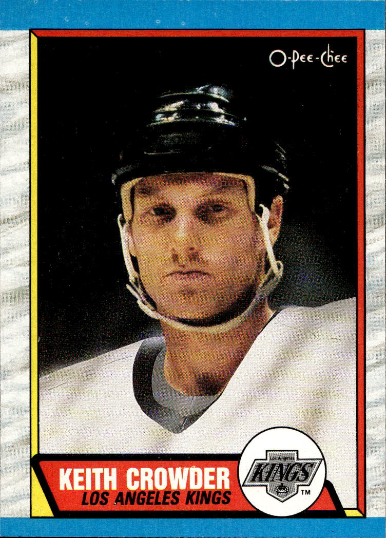 KEITH CROWDER 89-90 O-Pee-Chee