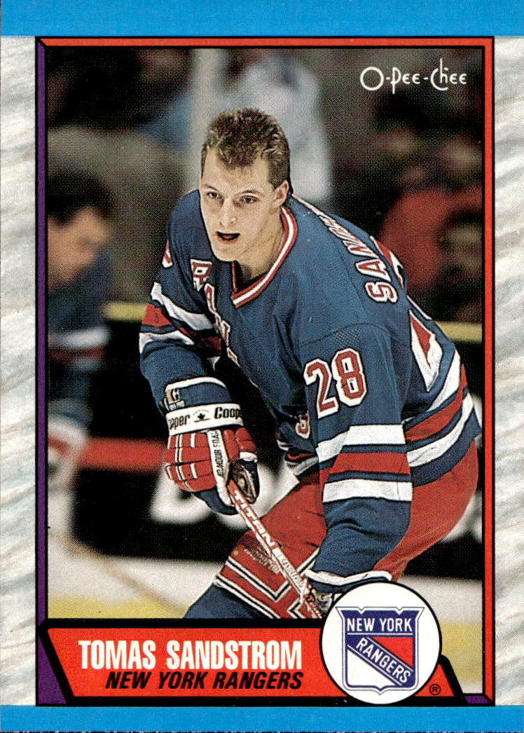 TOMAS SANDSTROM 89-90 O-Pee-Chee