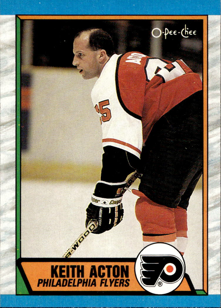 KEITH ACTON 89-90 O-Pee-Chee