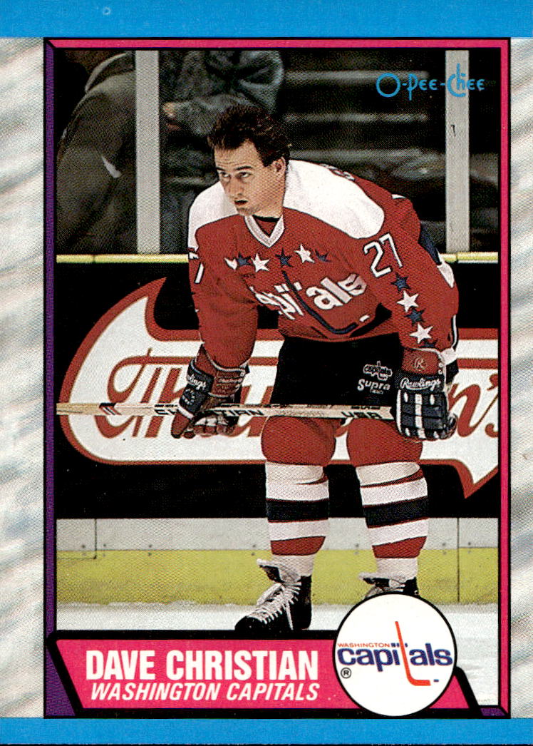 DAVE CHRISTIAN 89-90 O-Pee-Chee