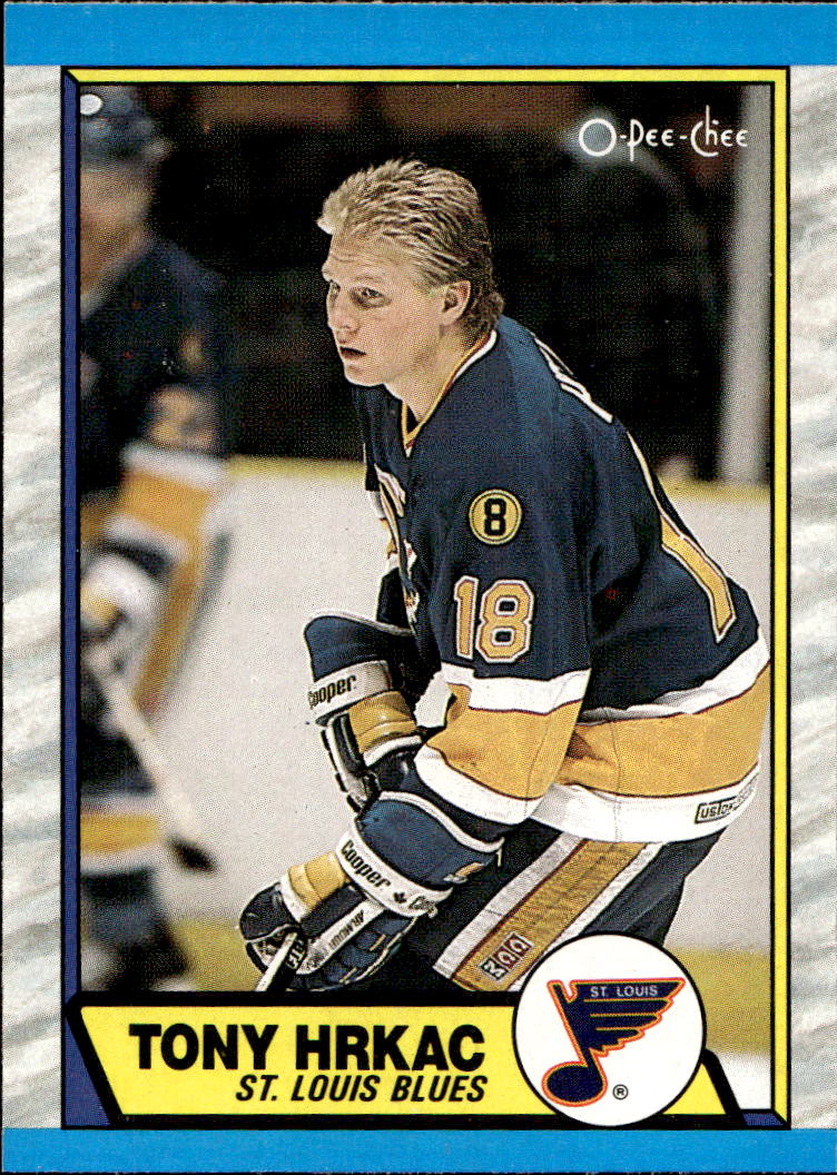 TONY HRKAC 89-90 O-Pee-Chee