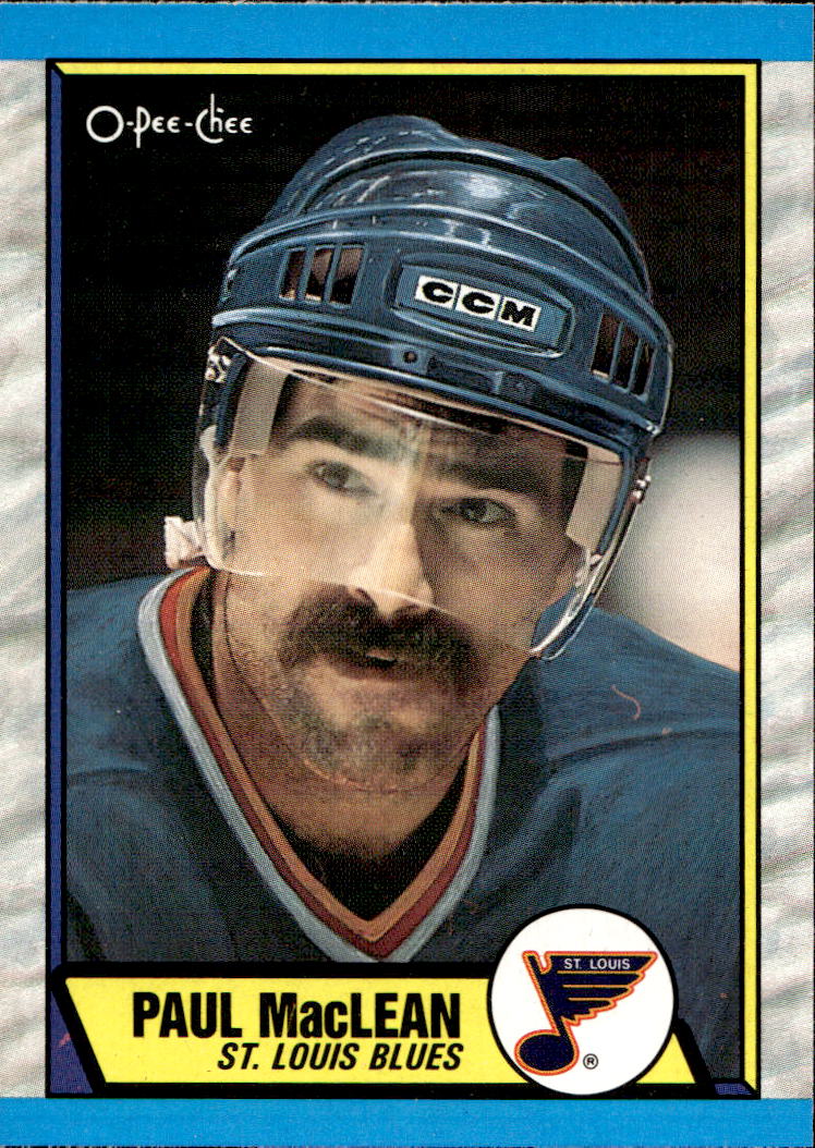 PAUL MACLEAN 89-90 O-Pee-Chee