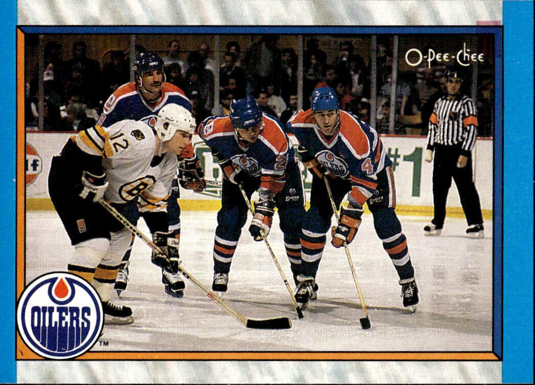EDMONTON OILERS 89-90 O-Pee-Chee