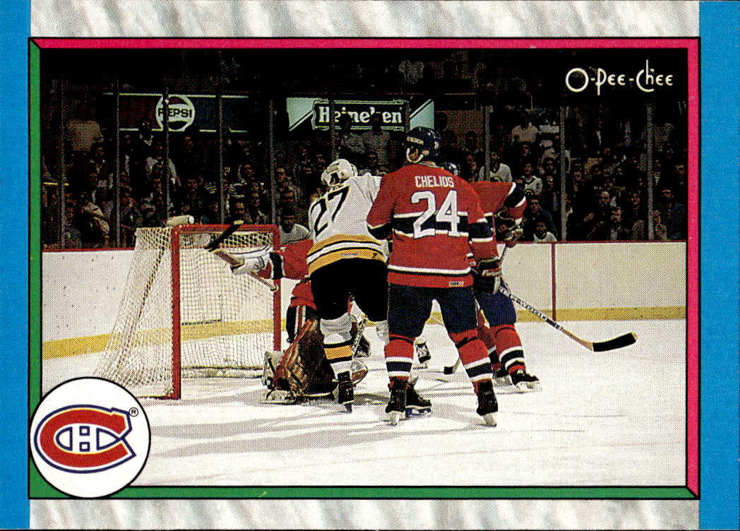 MONTREAL CANADIENS 89-90 O-Pee-Chee