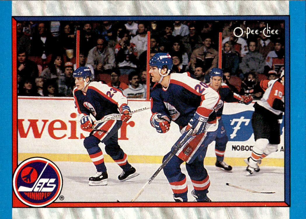 WINNIPEG JETS 89-90 O-Pee-Chee