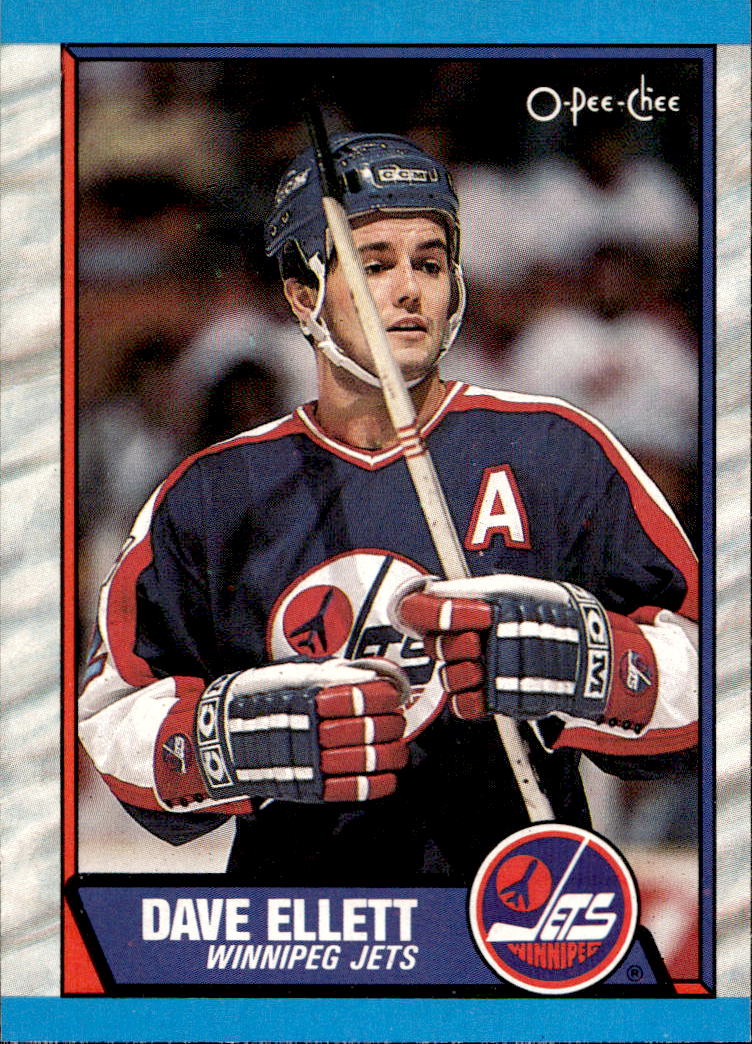 DAVE ELLETT 89-90 O-Pee-Chee