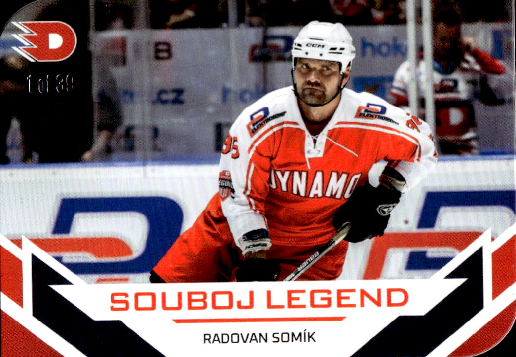 Die-Cut Souboj Legend RADOVAN SOMÍK 2024 Moje Kartičky Dynamo 100 /39