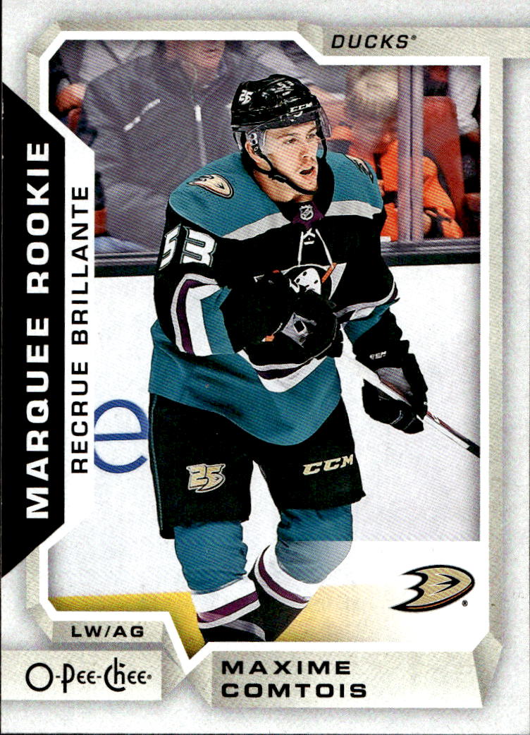 Marquee Rookie MAXIME COMTOIS 18-19 UD O-Pee-Chee OPC